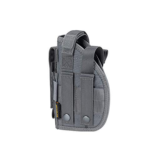 Excellent Elite Spanker Tactical Adjustable Pistol For Holster M1911 G17 G18 G19 G26 G34 Xd-45Acp Cz P-10C (Grey) #TOP1