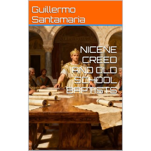 NICENE CREED AND OLD SCHOOL BAPTISTS Audiolibro Por Guillermo Santamaria arte de portada