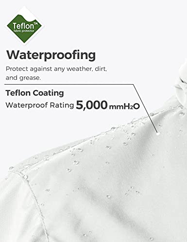 Wantdo Women's Warm Snowboarding Coat Waterproof 3-In-1 Ski Jacket Hooded Puffer Windbreaker Ivory L #TOP4