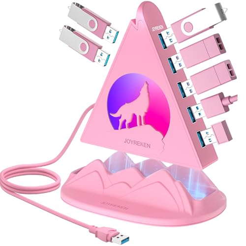 Hub USB 3.0 rose 7 ports pour résoudre le manque de ports de votre PC