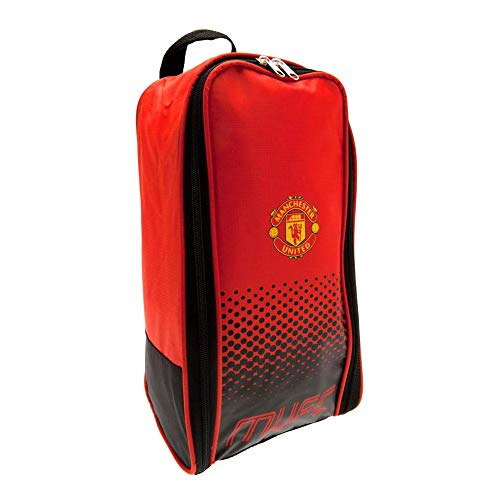 Sac à chaussures de football Man United rouge imperméable pour crampons de foot