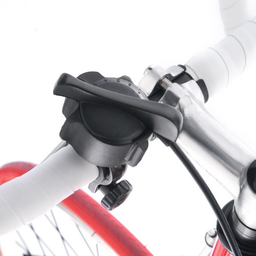 Indoor Bike Trainer – Convert Mountain, Road, or Beach Bicycle into a Stationary Exercise Bike for Indoor Riding All Year Round by Bike Lane (Silver) - Thumbnail 6