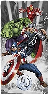 Coco Moon Disney Marvel Superhero Avengers Bath Beach And Swimming Super Soft Towel For Boys And Girls