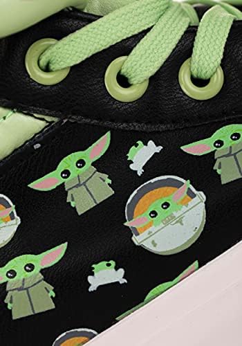 Ground Up The Mandalorian Kids Grogu Sneakers Size 4, Green | Image 2