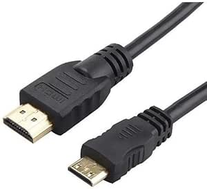 1,8m HDMI Adapter TV/AV Video Kabel Für Canon EOS 600D 1100D 60D 550D 500D 50D - Foto 3