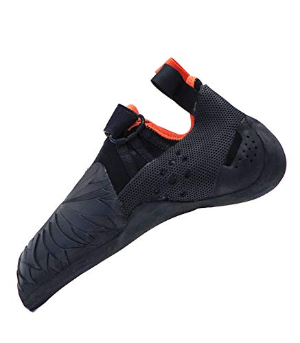 BUTORA Unisex Narsha Wide Fit Climbing Shoe, Orange, 9 Men/10 Women