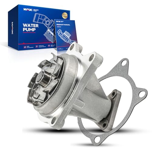 KAX Engine Water Pump With Gasket Compatible with Chevy S10 Cavalier Corsica Beretta LLV Lumina 1987-2003, Fit for Buick Century Skyhawk Replacement Water Pumps -  3887EWP107XUS