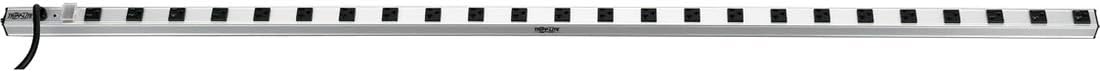 Tripp Lite 24 Outlet Bench & Cabinet Power Strip, 22 5-15R & 2 5-15/20R, 72 in. Length, 15ft Cord w/ L5-20P Plug (PS7224-20T)