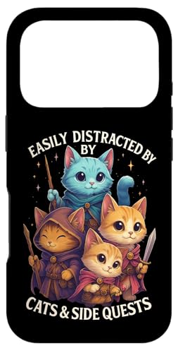 Cats Side Quest Disturted  ʔ ȃ[A X}zP[X iPhone 17 Pro p