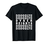 Dyker Heights Brooklyn NYC Borough Convient aux Hommes et aux Femmes. T-Shirt