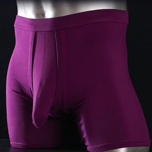 ONEFIT Men's Underwear Boxer Briefs Stretch Breathable Boxers Long Leg Shorts Separate Pouch Trunks4