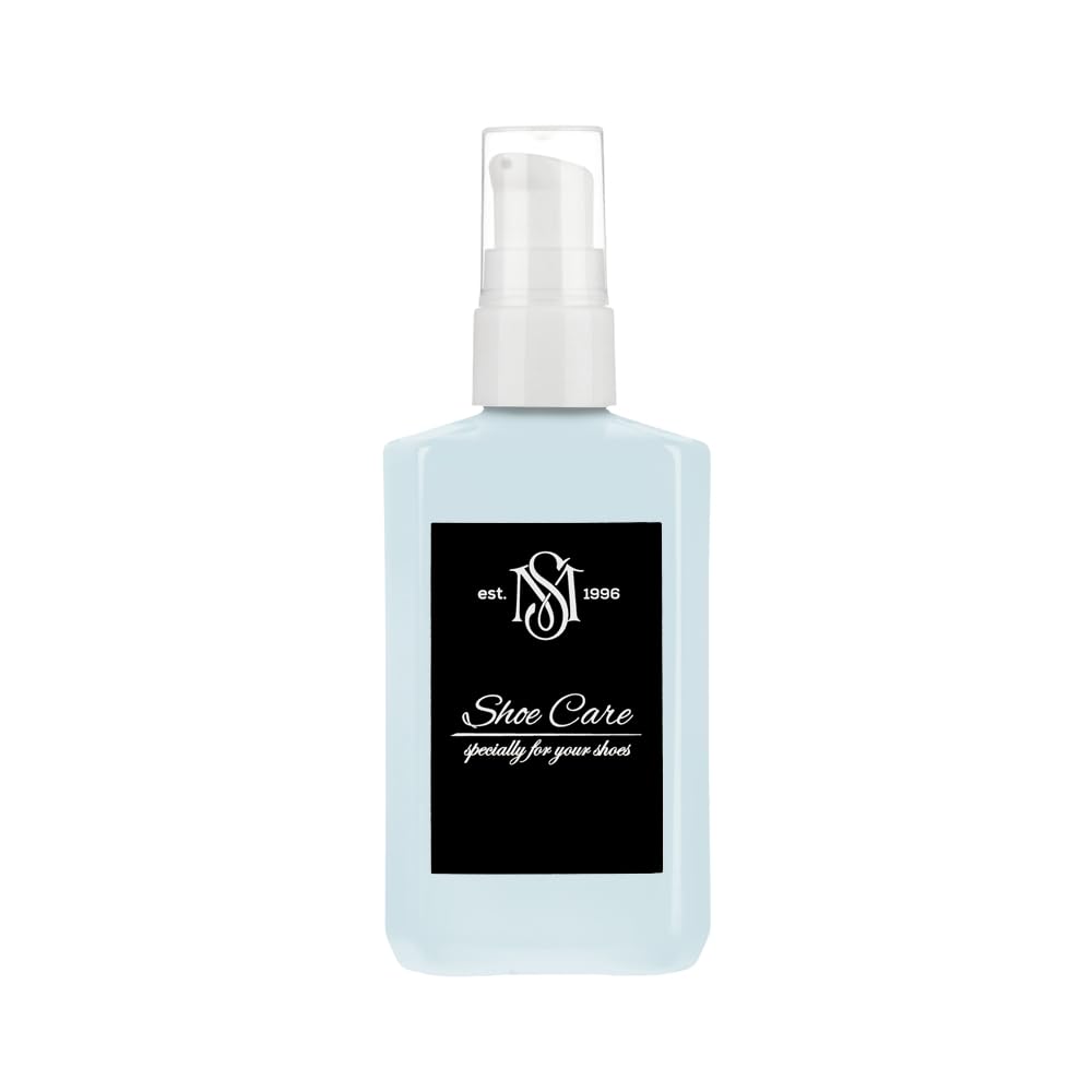 Baume pour cuir chaussures maroquinerie soin raviveur bleu cadet