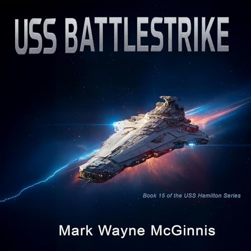USS Battlestrike Audiolibro Por Mark Wayne McGinnis arte de portada