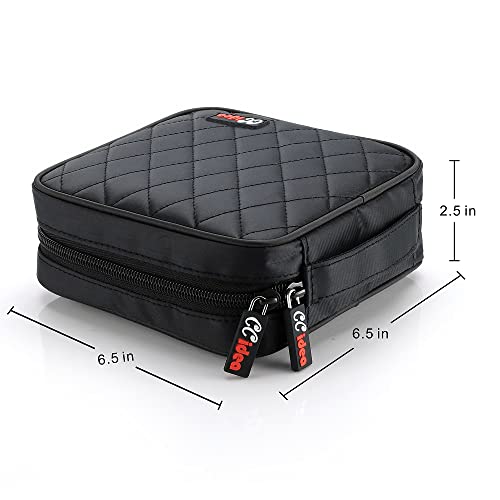 image for CCidea 40 Capacity CD/DVD Case Holder Portable Wallet Disc Storage Bin
