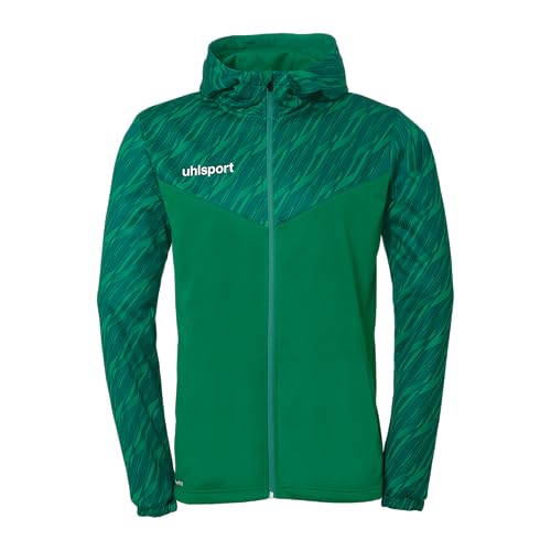 Chaqueta deportiva Uhlsport Progressive 28 con capucha para entrenar al aire libre