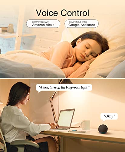 Ghome KG5-4 Smart Switch,Smart Wi-Fi Light Switch For Lights Works With Alexa And Google Home 2.4Ghz thumb #3