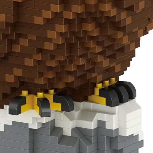 BlueBrixx White Head Seeeeeadler Diamond Blocks, 2336 blocs de construction, modèle d'affichage – vue 6