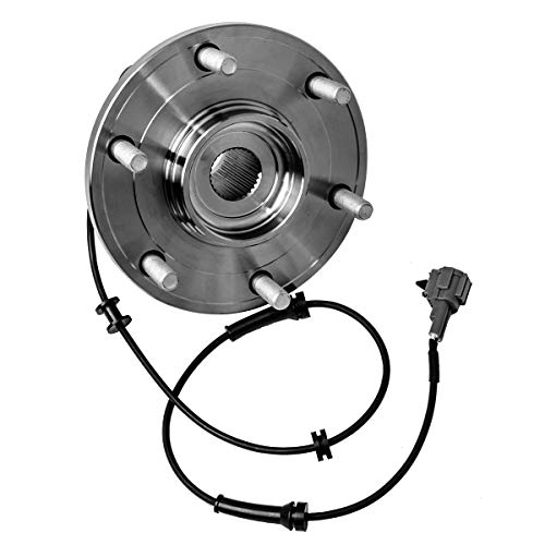 Front Wheel Hub And Bearing Assembly Left Or Right Compatible With Infiniti Qx56 Nissan Titan Armada Pathfinder Armada Auqdd 515066 [ 6 Lug W/Abs ] #TOP4