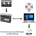 Rybozen Cassette Player Converter, Convert Tapes to Digital MP3 Portable Walkman with New Upgrade Convenient Software (AudioLAVA)