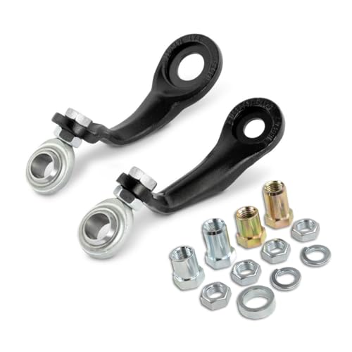 Cognito Motorsports Forged Pitman Idler Arm Support Kit Compatible with 2011-2024 Silverado/Sierra 2500/3500 2WD/4WD, 110-90772