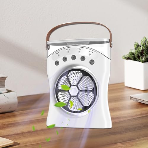 Ventilateur avec brume d'eau rechargeable de pulvérisation d'eau trois vitesses - 3
