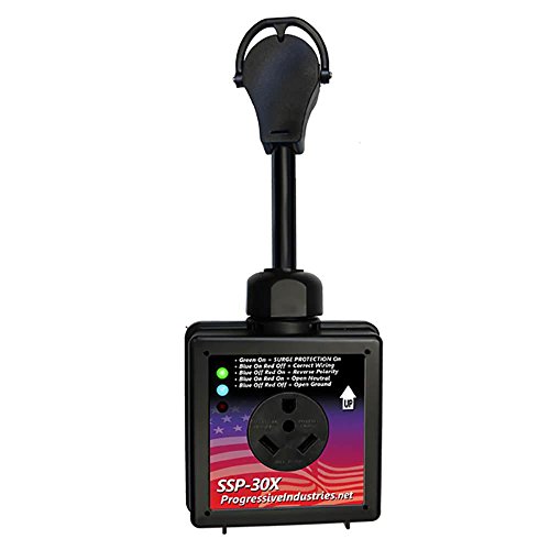 Parkpower By Marinco - Drop Ship Smart Rv Surge Protector, 30-Amp