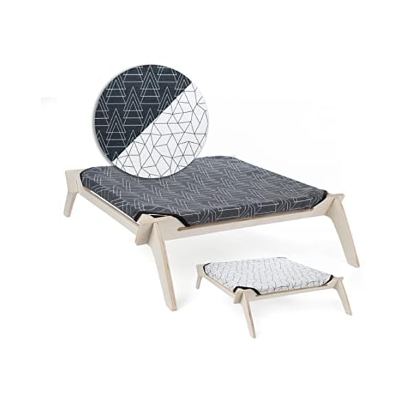 Primetime-Petz-Pet-Lounge-Raised-Indoor-Pet-Bed-for-Cats-or-Small-Dogs-Reversible-Fabric-Hammock Primetime Petz Pet Lounge, Raised Indoor Pet Bed for Cats or Small Dogs, Reversible Fabric Hammock