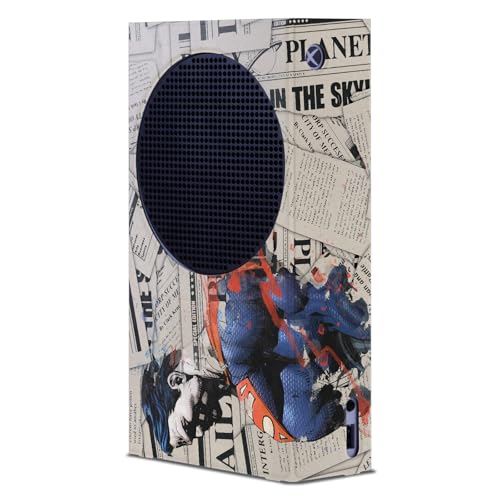 Xbox Series S Skin Superman Journal Logos Head Case Designs Console Enveloppement