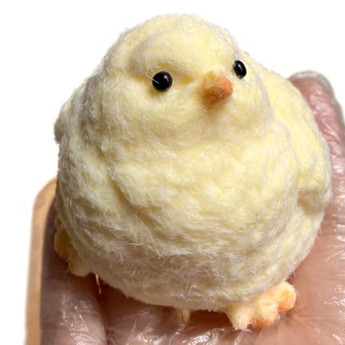 スクイーズ セット ストレス解消 スクイーズチキン スクイーズおもちゃ ソフトシリコンひよこ 面白い鶏のストレス解消おもちゃ 発散 かわいい 低反発 おもしろ プレゼント (チキン)のサムネイル