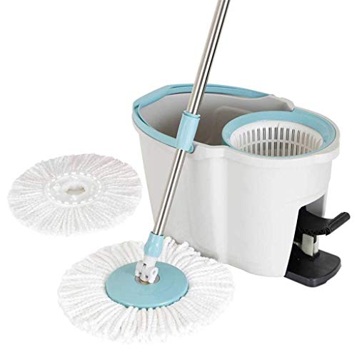 Seau à serpillère et balai ménager pour un nettoyage rapide du sol