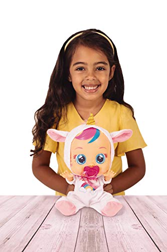 cry baby unicorn doll