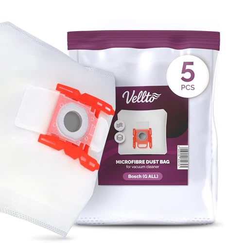 5x Vellto Bolsa para Aspiradora Compatibles