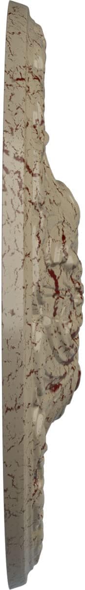Ekena Millwork CM12STGDC 11 3/4"OD x 3/8"P Stockport Ceiling Medallion, Gobi Desert Crackle