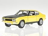 ford capri rs 3000 Material: Druckguss Ford Capri MK1 RS 2600 gelb Modellauto Bburago 1:32