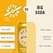 Betty Buzz Meyer Lemon Club Soda, Premium Sparkling Soda by Blake Lively (12 pack Cans) | Natural Flavors & Sweeteners, Only Clean Ingredients