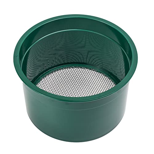 Gold Rush Sifting Classifier Sieve Mini 6 Inch Prospect Pan 10 Holes per Sq Inch