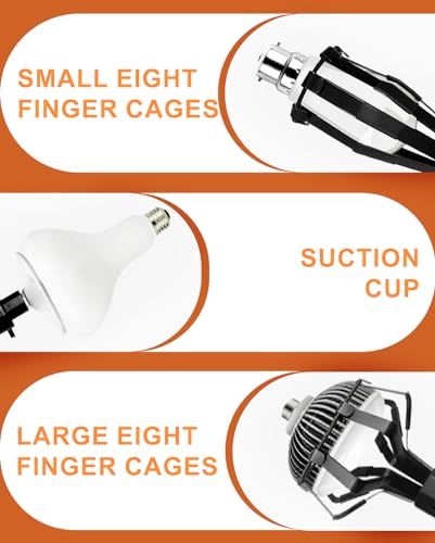 Buyplus 26Ft Reach Light Bulb Changer For High Ceilings With 5-20Ft Telescopic Extension Pole thumb #2