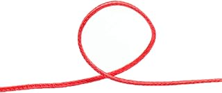 ZHWNGXO Paracaídas Cuerda, 2 mm de diámetro en Multiples Uso Inicio Desgaste del Cable Resistente for la joyería liados/Tejida Azul/Naranja/Rojo (Color : Red, Size : 100m)