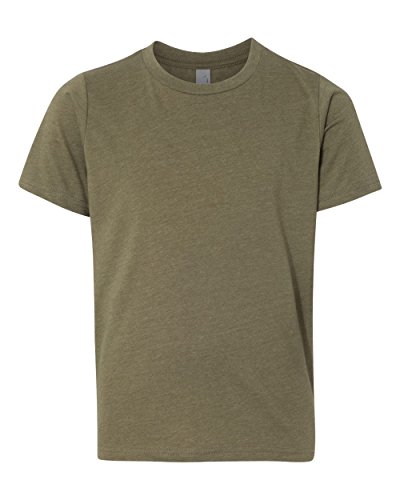 Next Level Big Boy's Crewneck Shrinkage Gorgeous T-Shirt, Xl, Military Green #TOP6