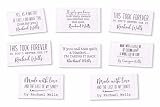 Funny Quilt Labels Set – Personalized Handmade Quilt Tags with Sayings, Custom Name Fabric Labels for Quilts, Sewing Labels Gift for Quilters (Set of 8)