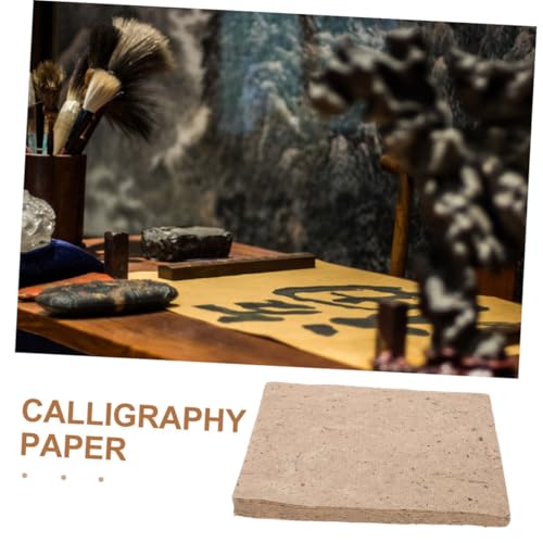 HEALSOPTHY 20 Naturalny Papier Do Kaligrafii i Decoupage Grube Do Scrapbookingu Wysokiej Absorpcji Papier Ryżowy Malowania Trwałe Rękodzieło Wielofunkcyjne DIY