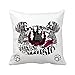 Housse de coussin carrée Explore uo The Harvest Rock Music Bear