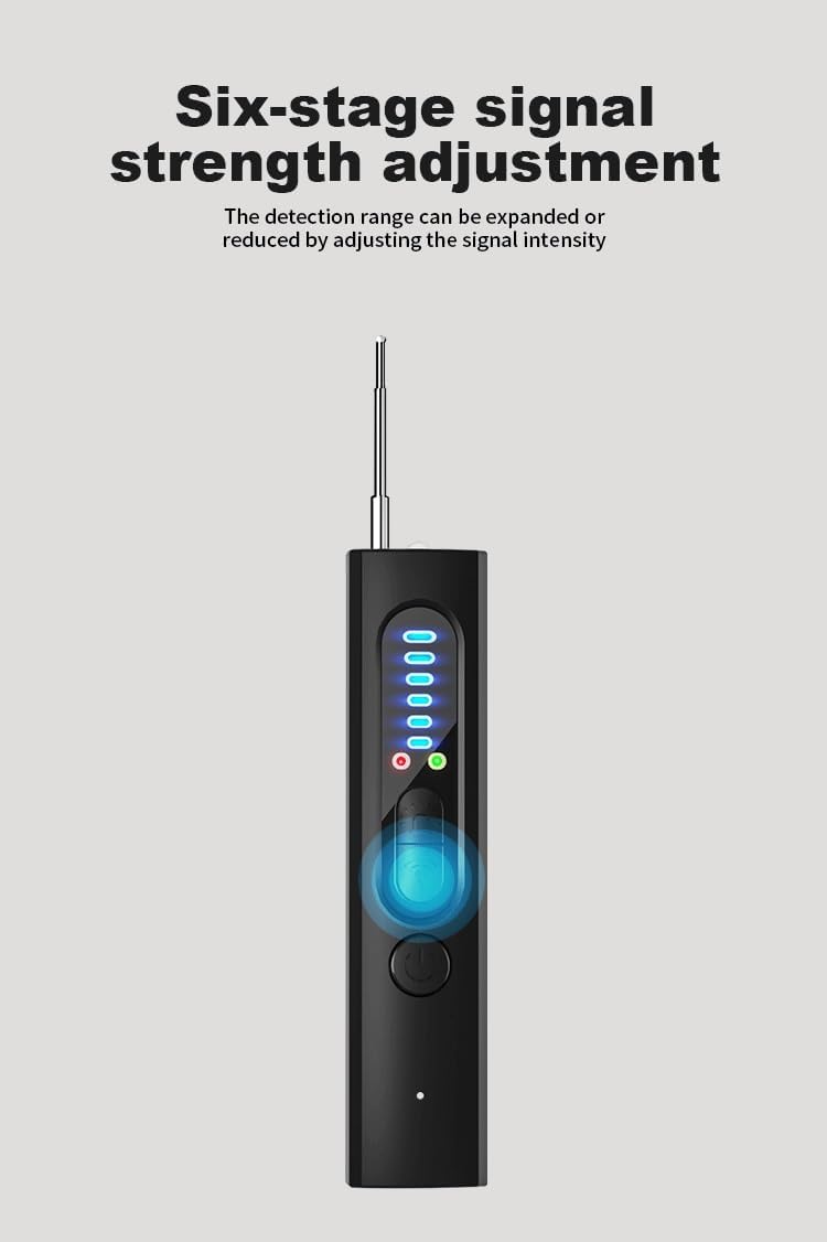 HYO&ZOY Hidden Camera Detectors, GPS Detector, Privacy Protector, RF Signal/Magnetic/Bug/Hidden Devices Detector for GPS Tracker Listening Device Camera Finder for Car Office Trave