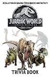  Jurassic Trivia Book: Fantasy The Questions In 6 Categories World Relaxing Fallen Unknown Kingdom Puzzle Stress Relieving For Anyone An Adult Activity Quiz Books