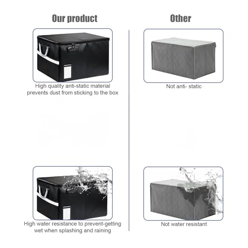 Image of Crewer File Holder for Documents, Document Organizer File, Document File Folder - Ideal Office Document Bag, Certificate File Holder, and File Organizer for Efficient Document Management (Black, L)