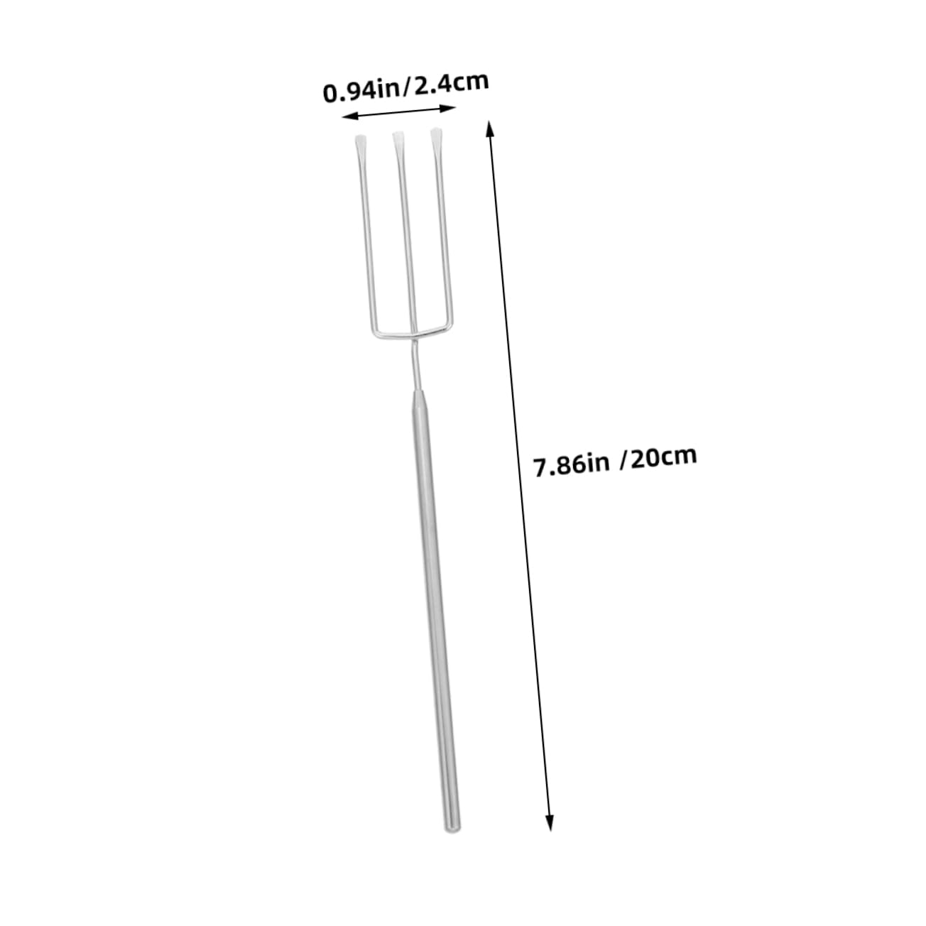 Cabilock 3Pcs Stainless Steel Chocolate Dipping Forks Set Ergonomic Candy Making Tools for Fondue Cake Decorating Dessert Kitchen Bakeware for Fruits Truffles