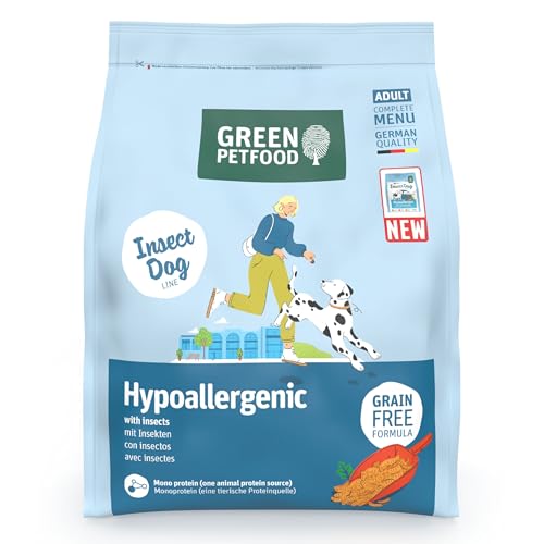 Green Petfood InsectDog Hypoallergen | 900 g | Adult | Hundefutter trocken