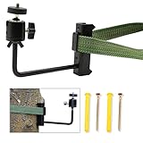 WINBUYGO Trail Camera Mount with Strong and Durable Adjustable Trail Camera Strap, Easy Mount to Tree and Wall