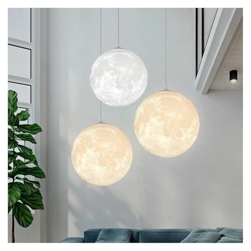 Lampes de lune suspendues 3D, le cadeau déco idéal de 18cm - 5