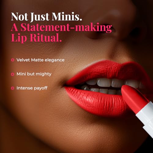 Image of Just Herbs Ayurvedic Lipsticks Half size